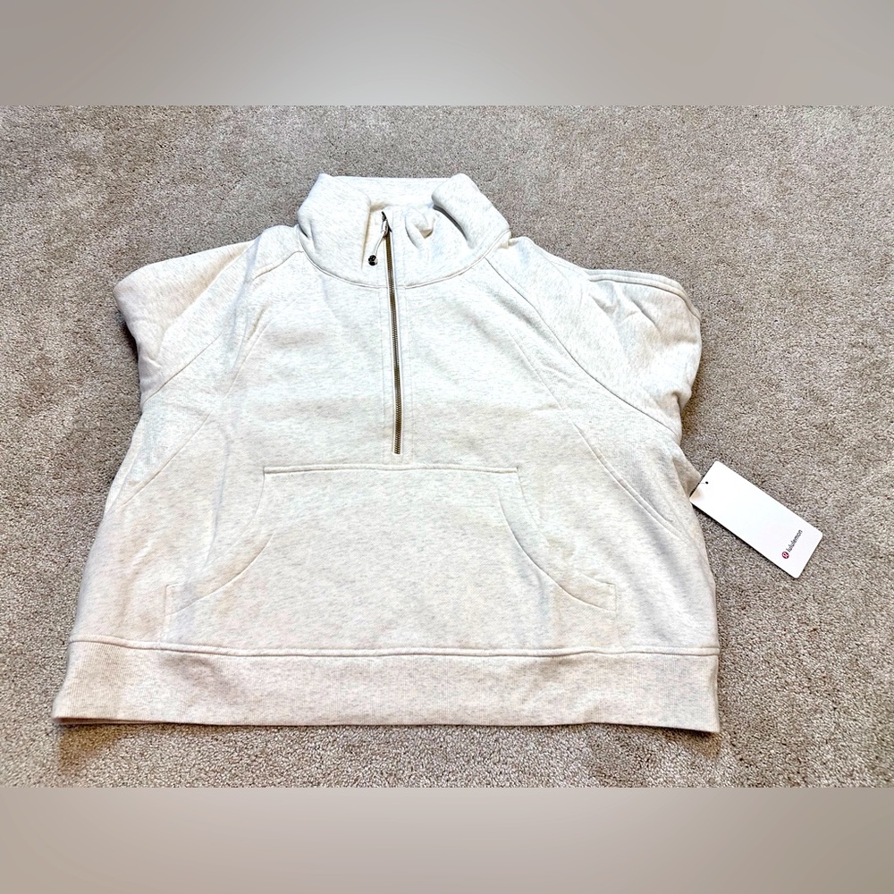 NWT Lululemon Scuba Funnel Neck Half-Zip